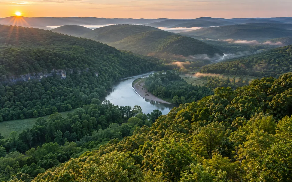 Arkansas land review scene for How to Sell Ozark Acreage in Arkansas